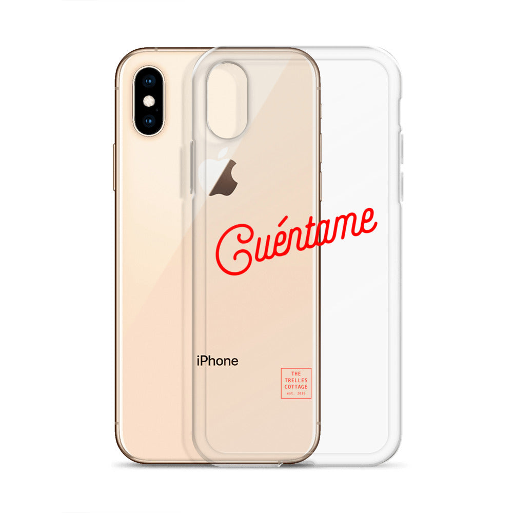 Cuéntame iPhone Case