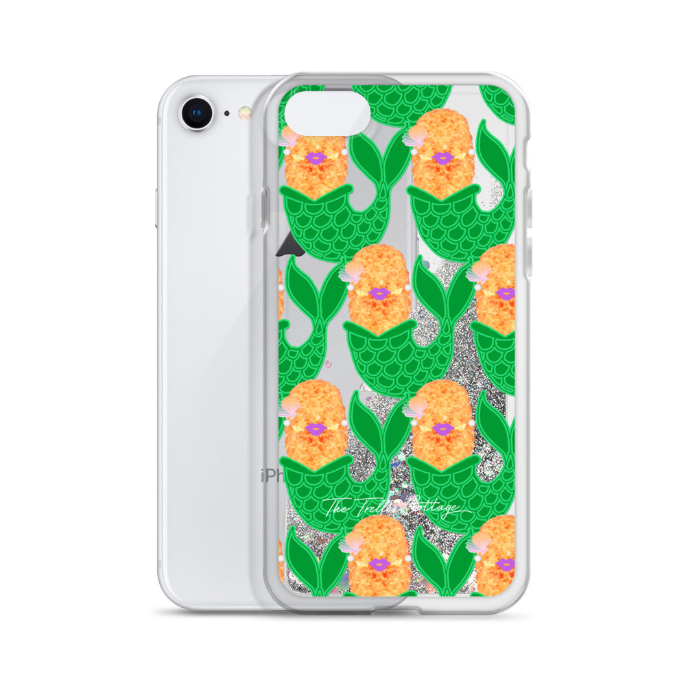 Samantha la Sirena Liquid Glitter Phone Case