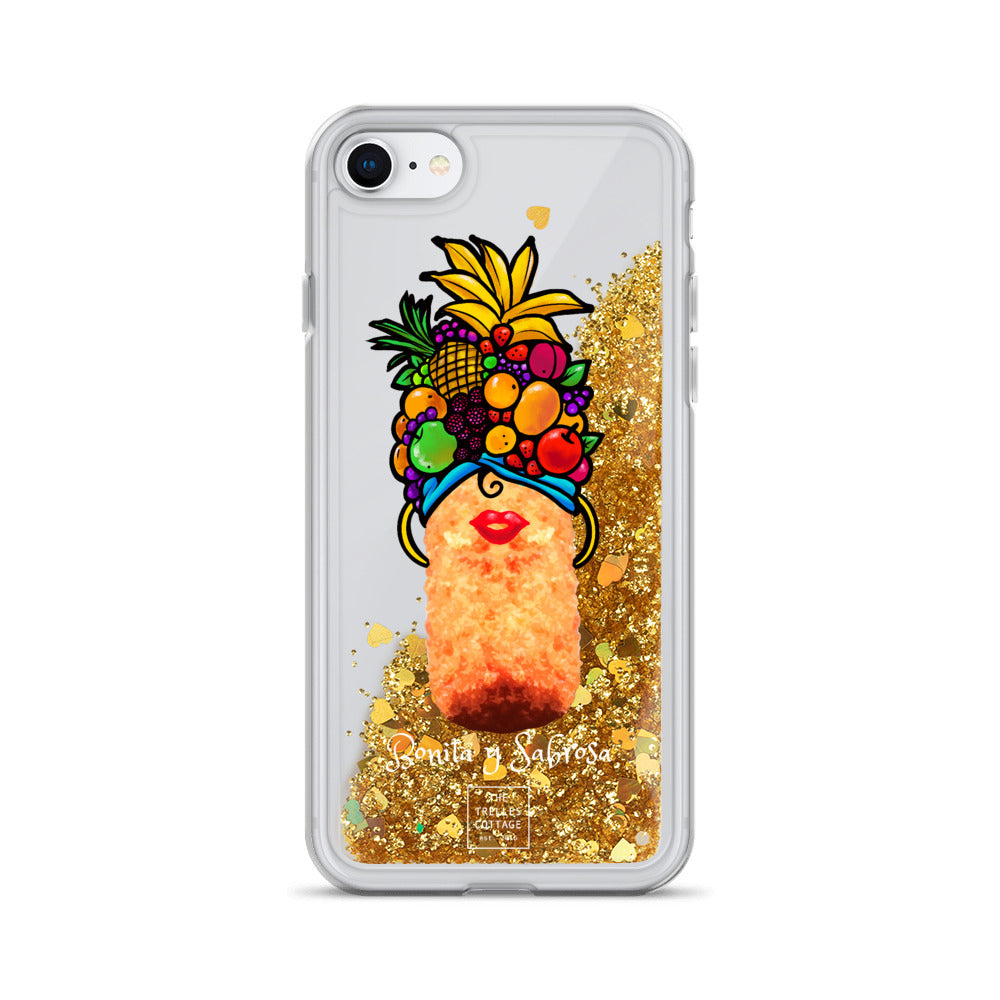 Lucy - Bonita y Sabrosa Liquid Glitter Phone Case