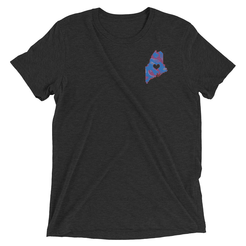 Maine Love Adult T-shirt - Maine Shirts - Maine Tourism - Maine Native - Lobster Shirt - Lobstah Shirt - Portland - Bar Harbor - Acadia - Fr