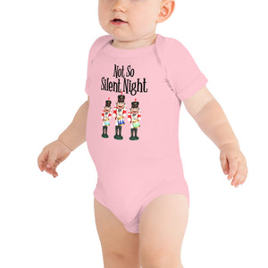 Not So Silent Night Bodysuit - Newborn - Baby's First Christmas - Christmas Bodysuit - Nutcracker - Nutcracker Christmas - Little Drummer Bo