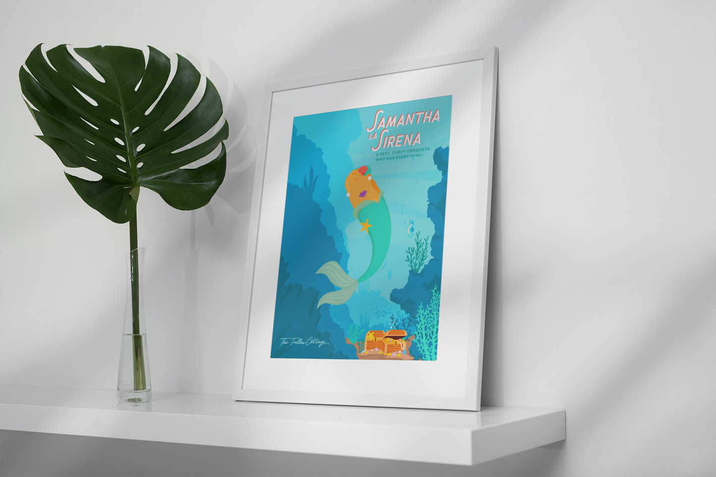 Samantha la Sirena Print