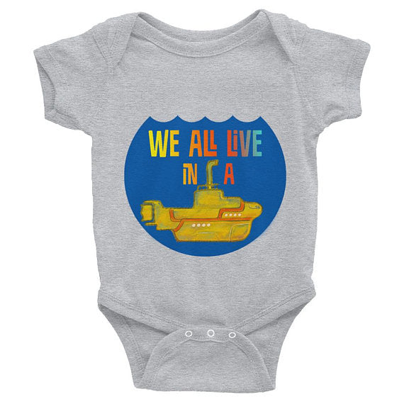 Yellow Submarine Infant Bodysuit