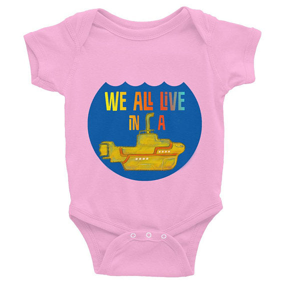 Yellow Submarine Infant Bodysuit