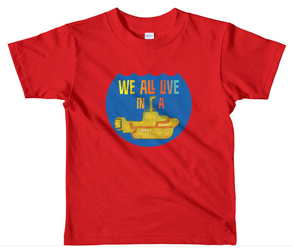 Yellow Submarine Kids T-Shirt